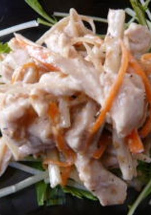 鶏ごぼうサラダ-レシピのメイン写真