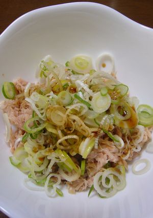 ツナとねぎだけ！-レシピのメイン写真