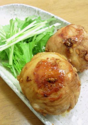 肉巻きおにぎり-レシピのメイン写真