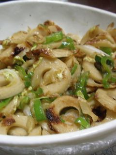 焼ちくわのきんぴら-レシピのメイン写真