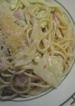 ♡キャベツとベーコンのクリームパスタ♡ -レシピのメイン写真