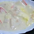 豆腐とカニカマの中華風ミルク煮