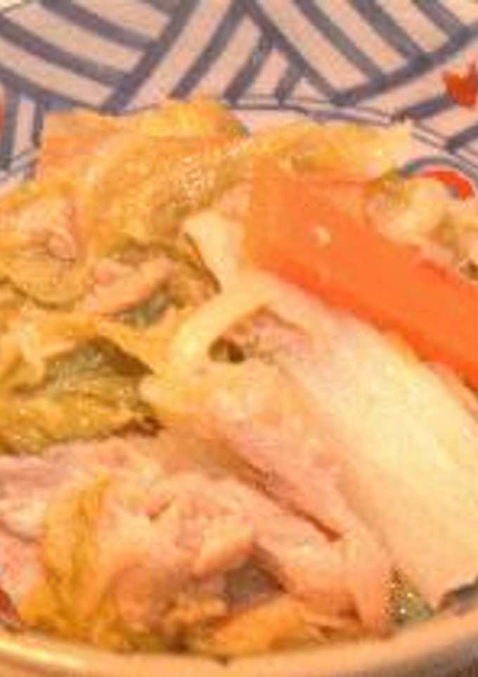 白菜とツナの煮物-レシピのメイン写真