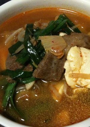 たくさん野菜のキムチチゲ風スープ-レシピのメイン写真