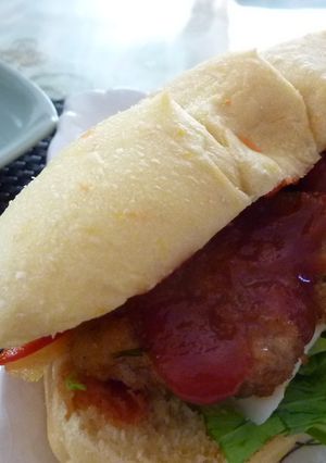 ふわふわにんじんパンでサンドイッチ-レシピのメイン写真