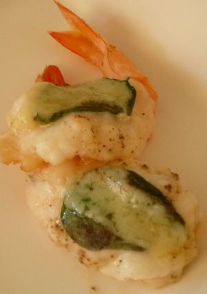 えびのバジルチーズ焼き-レシピのメイン写真