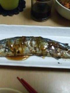 サンマの塩焼きにもこく仕立て!!-レシピのメイン写真