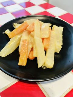 大根&にんじん✿味噌マヨ炒め♡-レシピのメイン写真