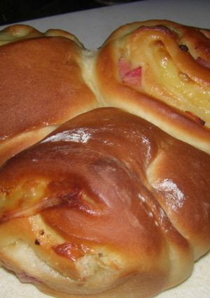 薄力粉で♪ベーコンチーズパン♪-レシピのメイン写真
