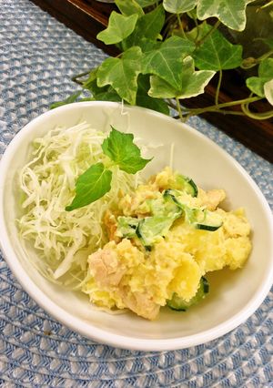 材料3つ✿ポテトサラダ-レシピのメイン写真