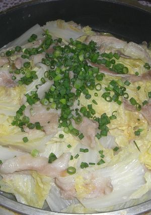 とろ～り　白菜と豚バラの中華蒸し-レシピのメイン写真