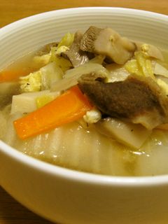 牛すじの塩スープ-レシピのメイン写真