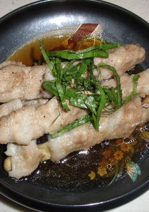 ルクエで♡茄子の肉巻き-レシピのメイン写真
