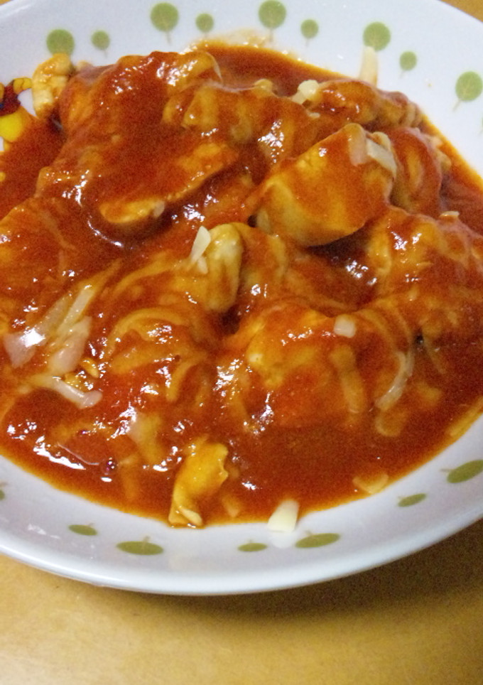 簡単美味しい鶏肉のトマトソース-レシピのメイン写真