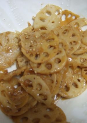 ぱくぱく食べちゃうレンコンのきんぴら-レシピのメイン写真
