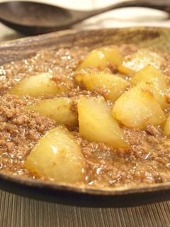 大根とひき肉で♪簡単とろ〜り煮物-レシピのメイン写真