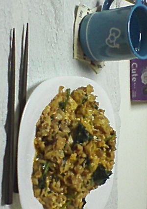 豚肉とほうれん草の卵とじ丼-レシピのメイン写真