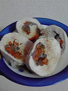 重ね煮でチキンロール-レシピのメイン写真