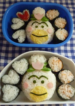 はなかっぱ　キャラ弁-レシピのメイン写真