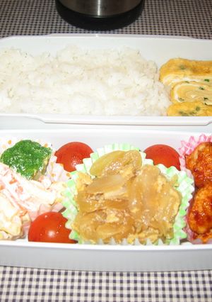 玉ねぎ、お弁当四苦八苦しています57-レシピのメイン写真