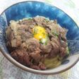 甘辛すき焼き風肉うどん☆
