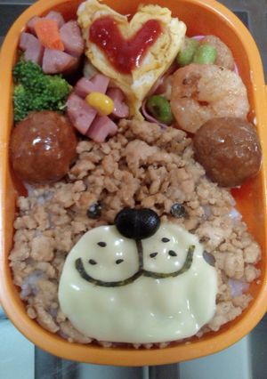 キャラ弁☆ブーフ-レシピのメイン写真