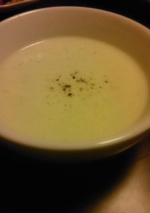 ブロッコリーの茎で♪ポタージュ-レシピのメイン写真