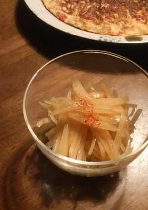 ノンオイル「青じそ」でメークインの御浸し-レシピのメイン写真