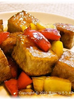 厚揚げの中華風照り焼き-レシピのメイン写真