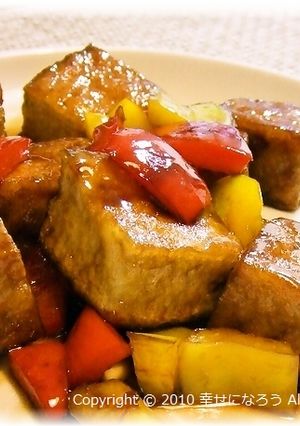 厚揚げの中華風照り焼き-レシピのメイン写真