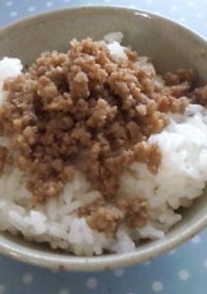 ごはんがすすんじゃう☆ラクちんそぼろ♪-レシピのメイン写真