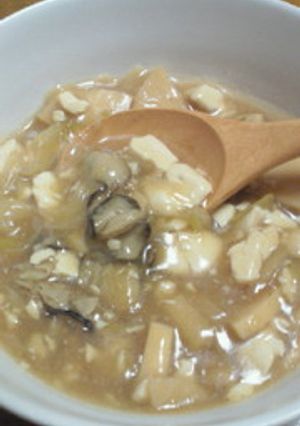 豆腐とカキのうま煮♪-レシピのメイン写真