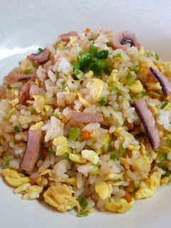 塩辛チャーハン(*^-゚)vィェィ♪-レシピのメイン写真