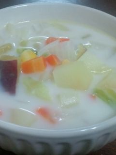野菜たっぷり☆ミルクスープ☆-レシピのメイン写真
