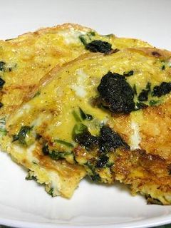 ほうれん草とチーズのヘルシー卵焼き-レシピのメイン写真