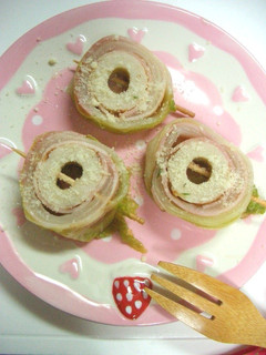 ちくわとベーコンの白菜ロール-レシピのメイン写真