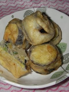 ナスとギョーザの挟み揚げ-レシピのメイン写真