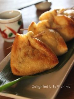 納豆チーズの巾着-レシピのメイン写真