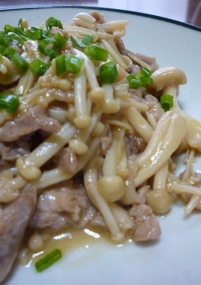 たっぷりキノコと豚肉のオイマヨ炒め♫-レシピのメイン写真