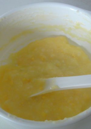 離乳食初期～　はじめてのたまご粥-レシピのメイン写真