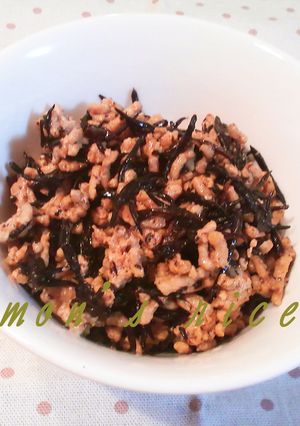鉄分・ミネラルたっぷり♫ひじきひき肉煮-レシピのメイン写真