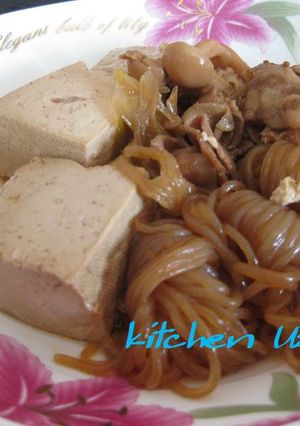 豚すき焼き風・肉豆腐-レシピのメイン写真