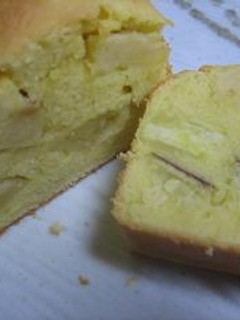 りんごとサツマイモのケーキ-レシピのメイン写真