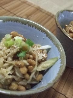 切り干し大根と納豆の胡麻ポン和え-レシピのメイン写真
