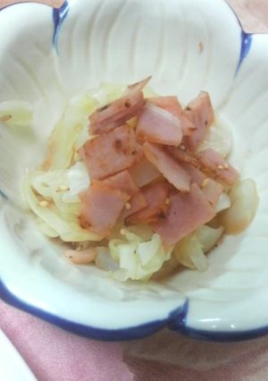 ベーコンとキャベツのおひたし-レシピのメイン写真