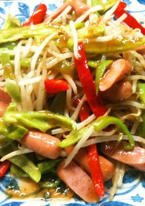 もやしの蒸し物ドレッシング和え-レシピのメイン写真