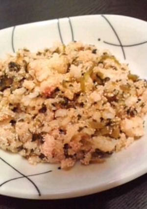 パパっと高菜ﾀﾗｺ飯-レシピのメイン写真