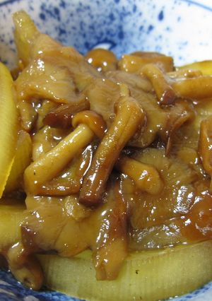 冬瓜となめこ甘辛煮-レシピのメイン写真