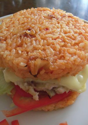 ｷﾑﾁｰｽﾞﾗｲｽﾊﾞｰｶﾞｰ☆-レシピのメイン写真