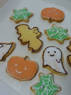 ハロウィンに★こわくないおばけクッキー-レシピのメイン写真
